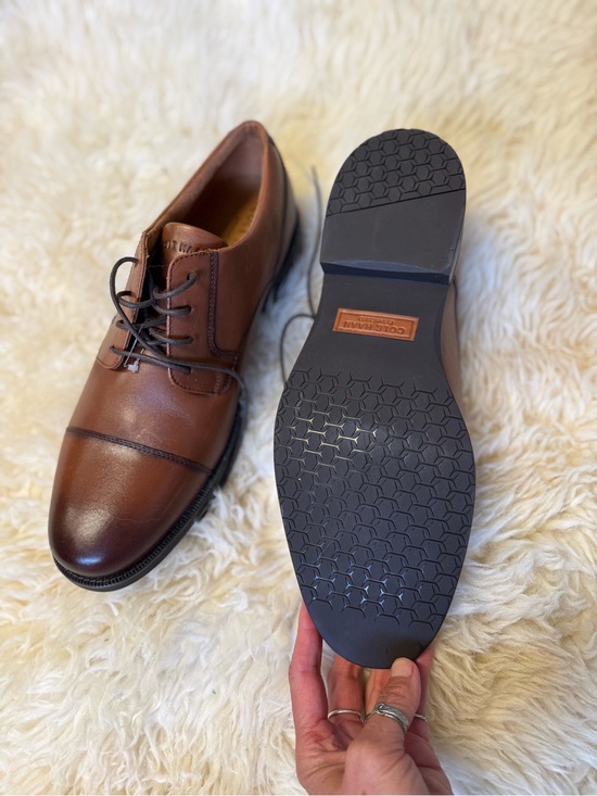 NEW Cole Haan Men’s 11.5 Brown Leather Cap-Toe Dress Shoes Oxfords Grand 360 main image 6